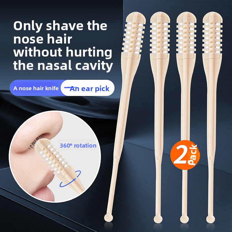 Mens Grooming Kit Bag - Nose Hair Trimmer Clipper For Men