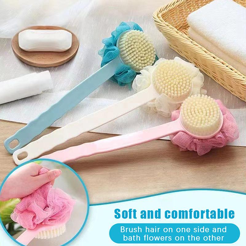 Face Wash Mens - Soft Loofah And Bristles Bath Body