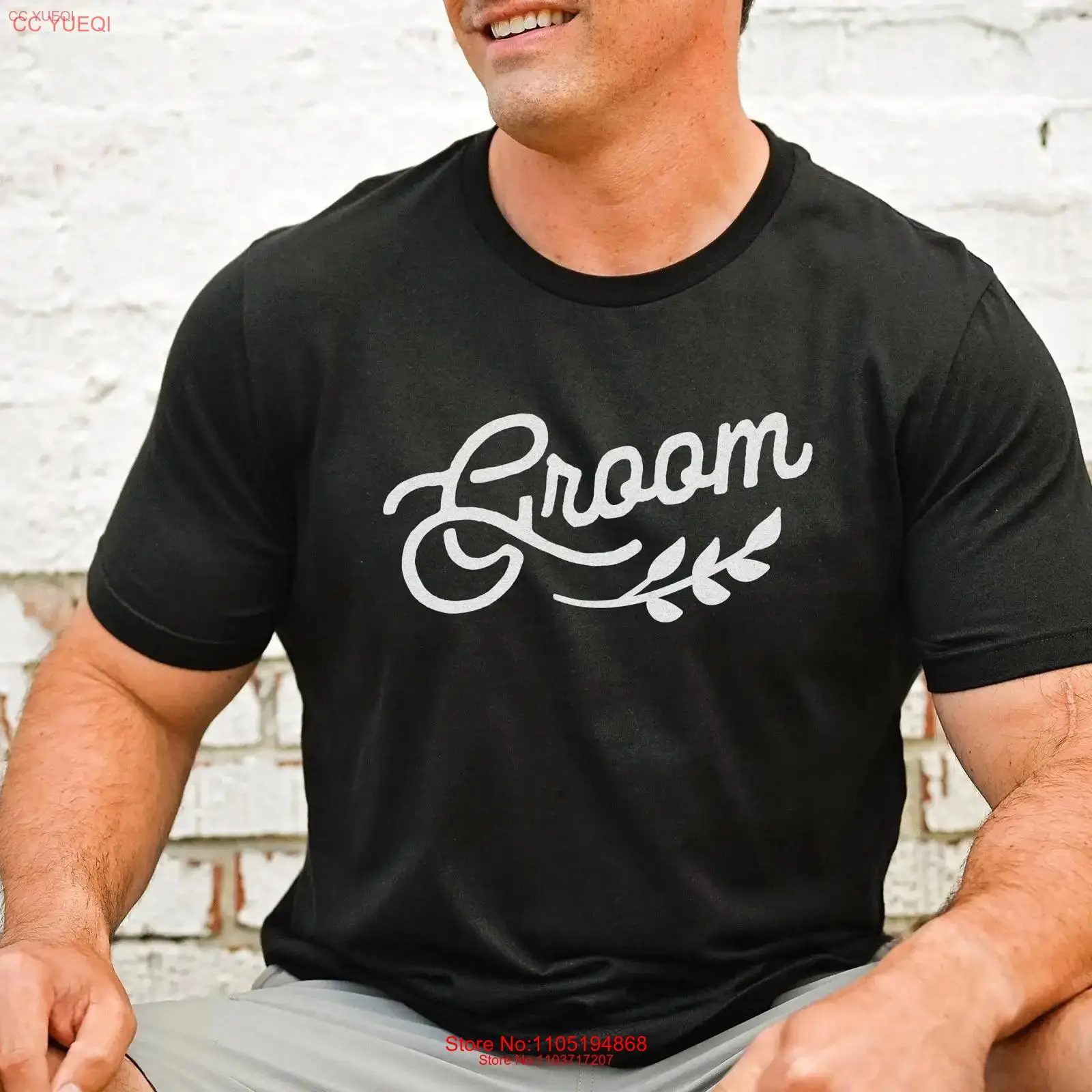 Men'S Grooming For Wedding - Groom T Shirt Big and Tall