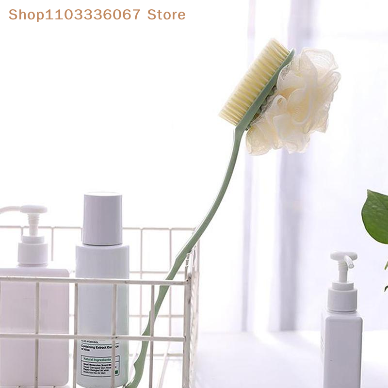 Face Wash Mens - 【B】Soft Loofah And Bristles Bath Body