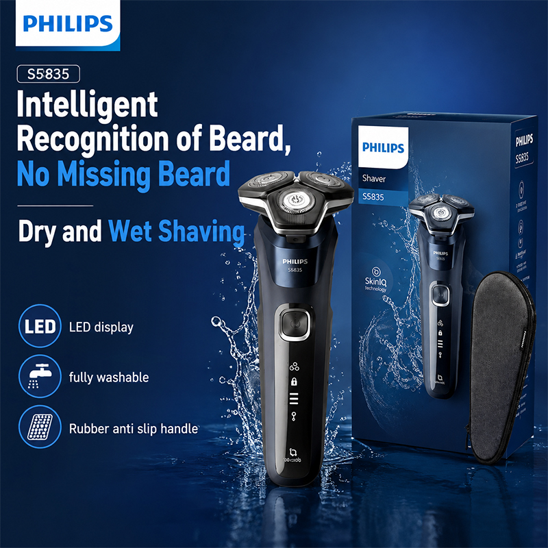 Men'S Grooming Blade - Philips S5835 Electric Shaver Rotary Wet