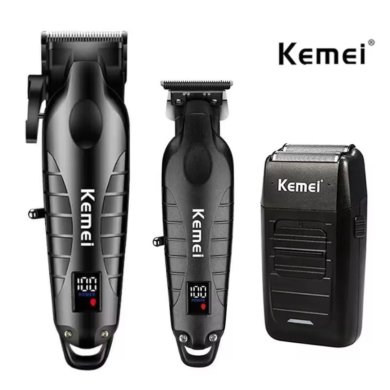 Men'S Grooming Scissors - Kemei Hair Clipper Kit for Men,