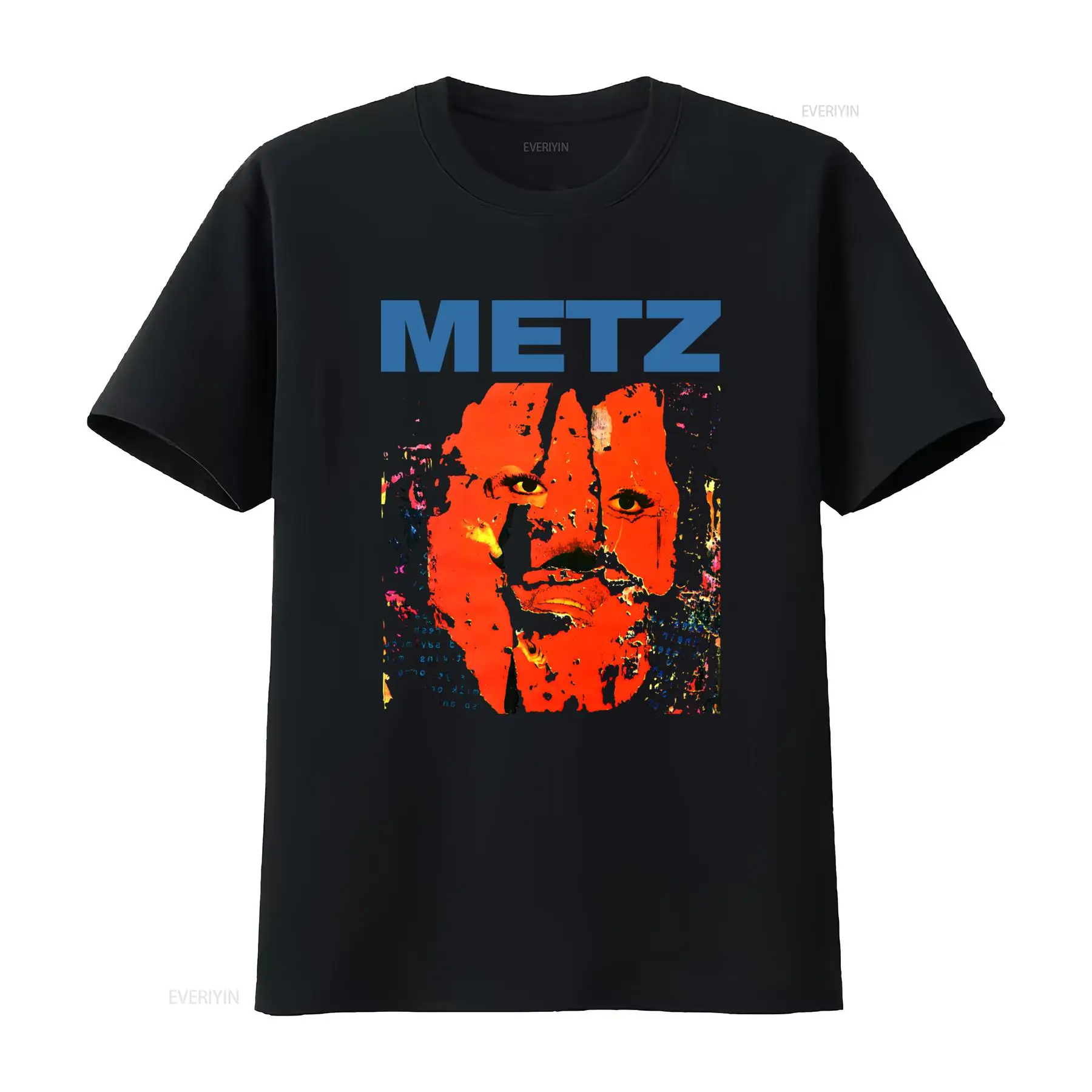 Face Wash Mens - METZ T Shirt Bold Red Face