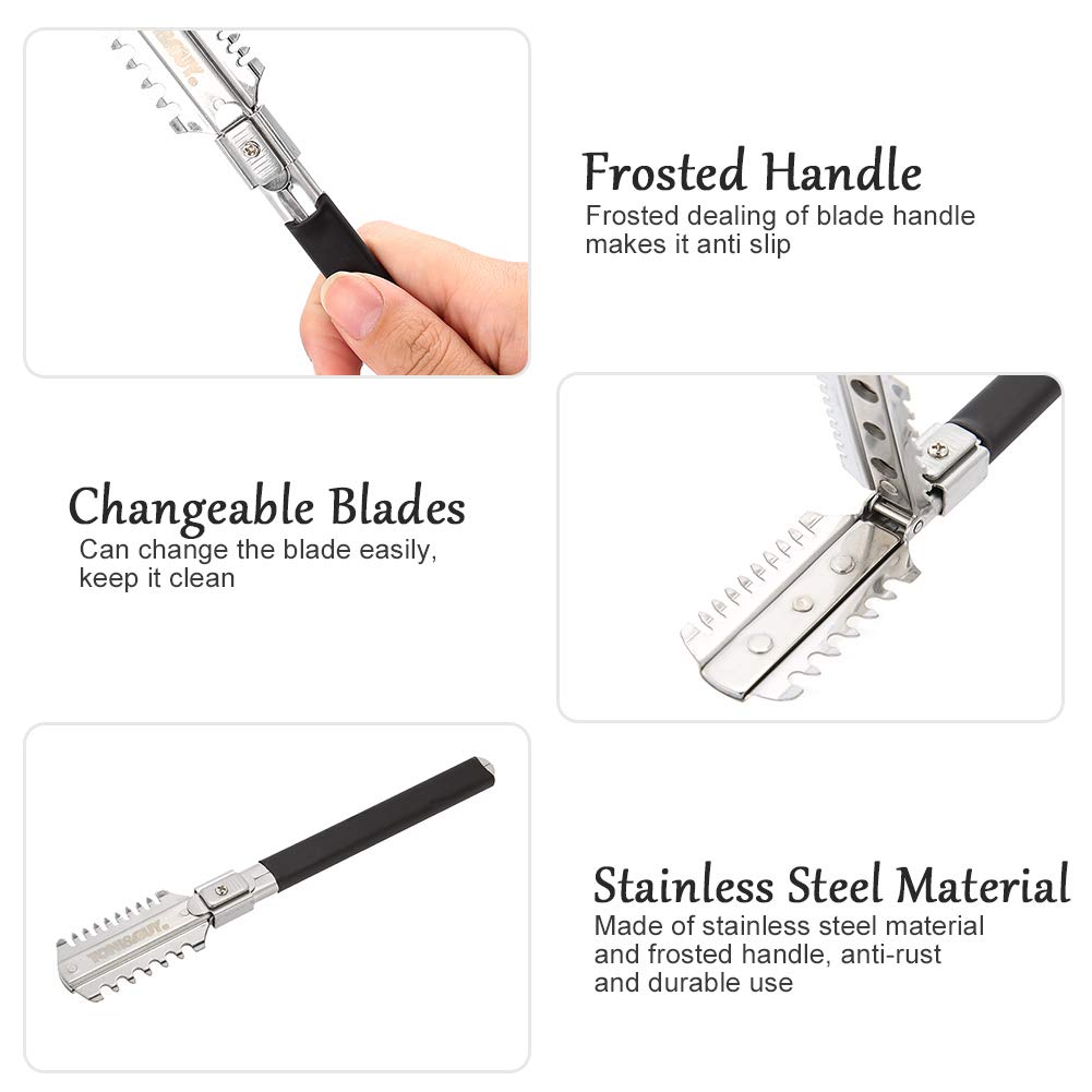 Double-Edge Shaving Haircut Ra - Men'S Grooming Scissors review and price
