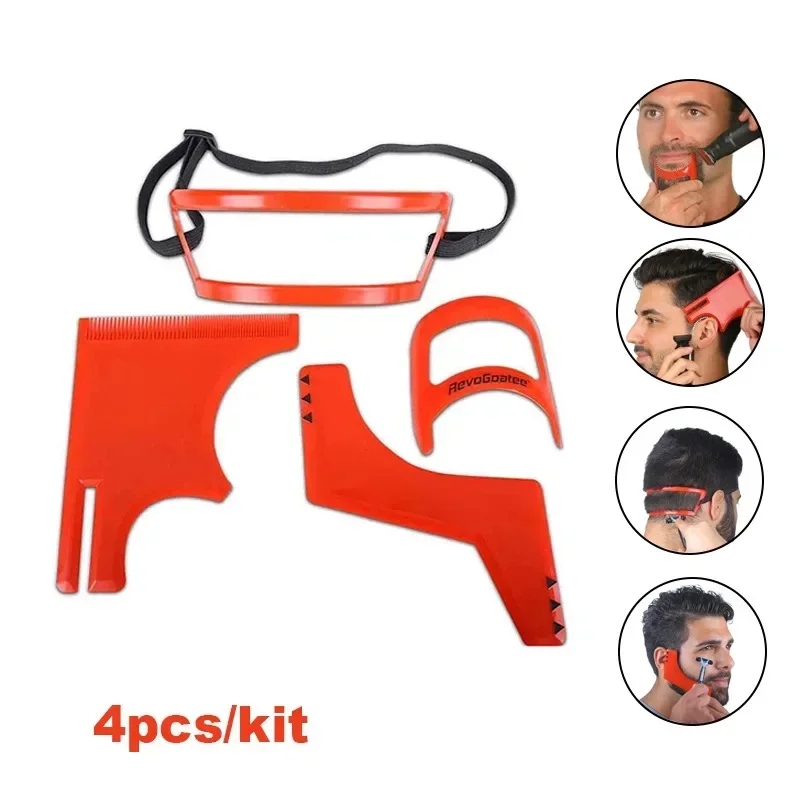 2/4Pcs Men's Beard Combs Hair  - Men'S Grooming Scissors review and price