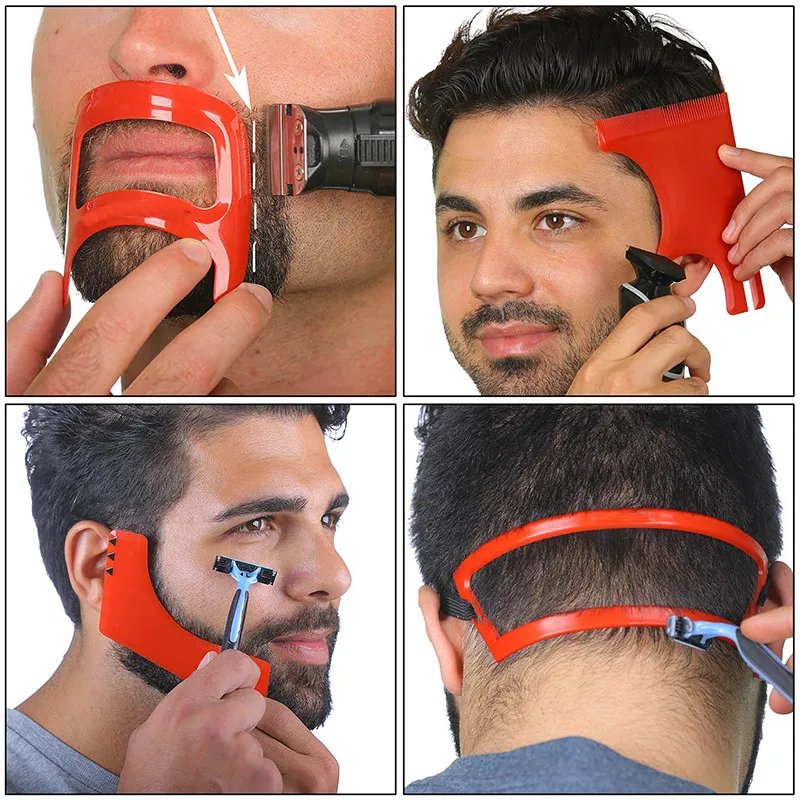 2/4Pcs Men's Beard Combs Hair  - Men'S Grooming Scissors review and price