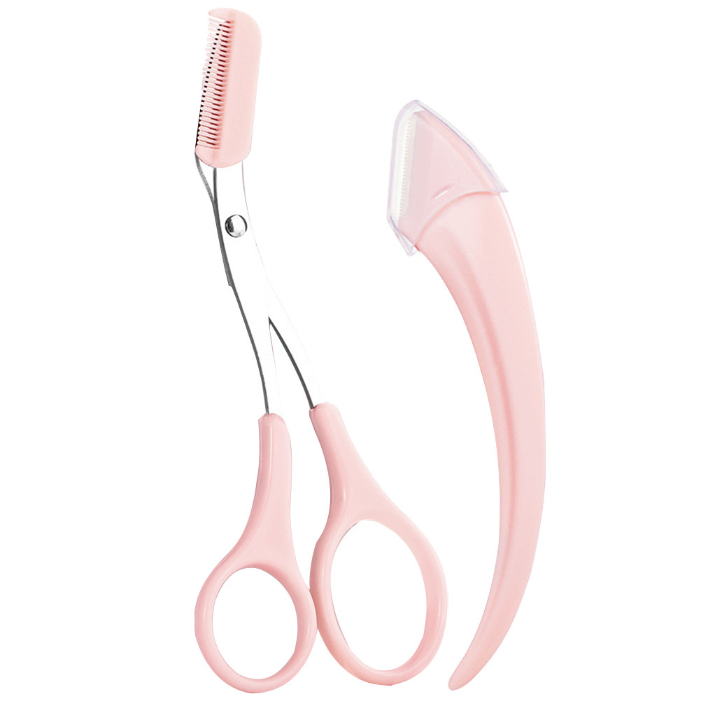 Eyebrow Trimmer Scissors Kit S - Men'S Grooming Eyebrow Shape review and price