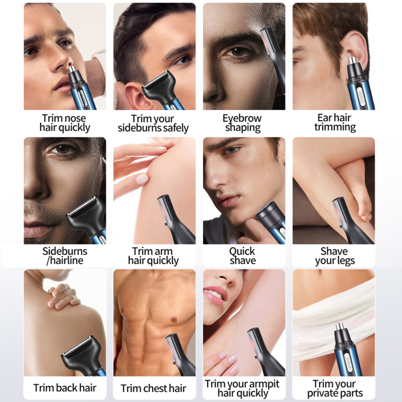 Electric Nose Ear Hair Trimmer - Men'S Grooming Scissors review and price
