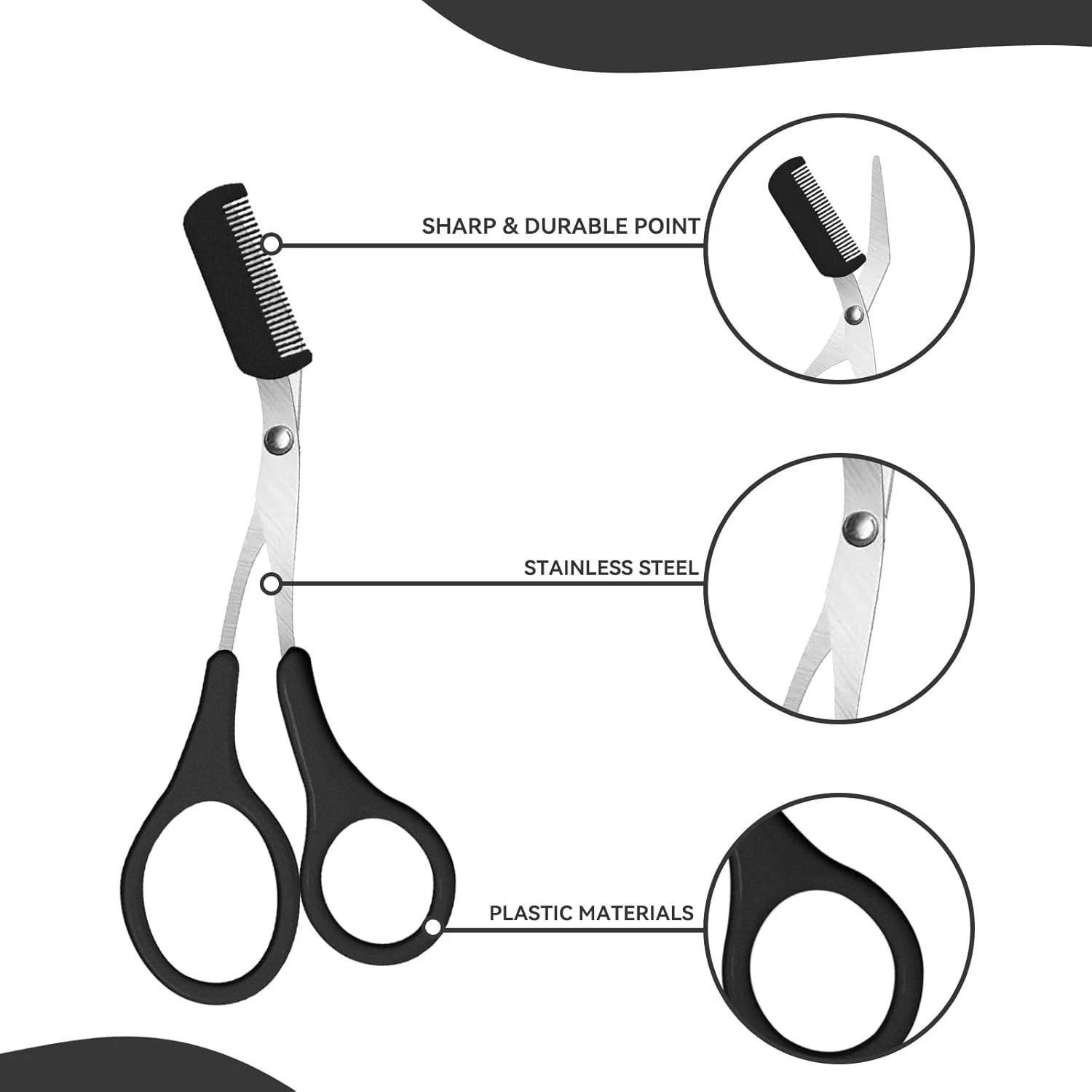 Stainless Steel Eyebrow Groomi - Men'S Grooming Eyebrow Shape review and price