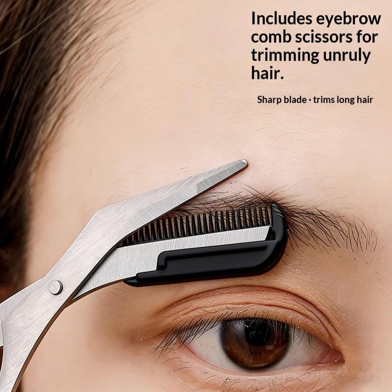 Stainless Steel 3pcs Eyebrow G - Men'S Grooming Eyebrow Shape review and price