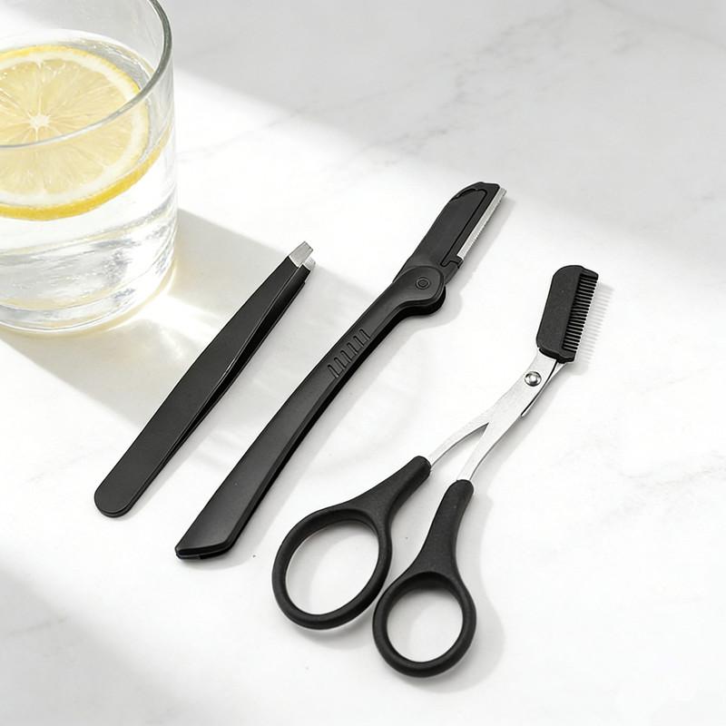 Stainless Steel 3pcs Eyebrow G - Men'S Grooming Eyebrow Shape review and price