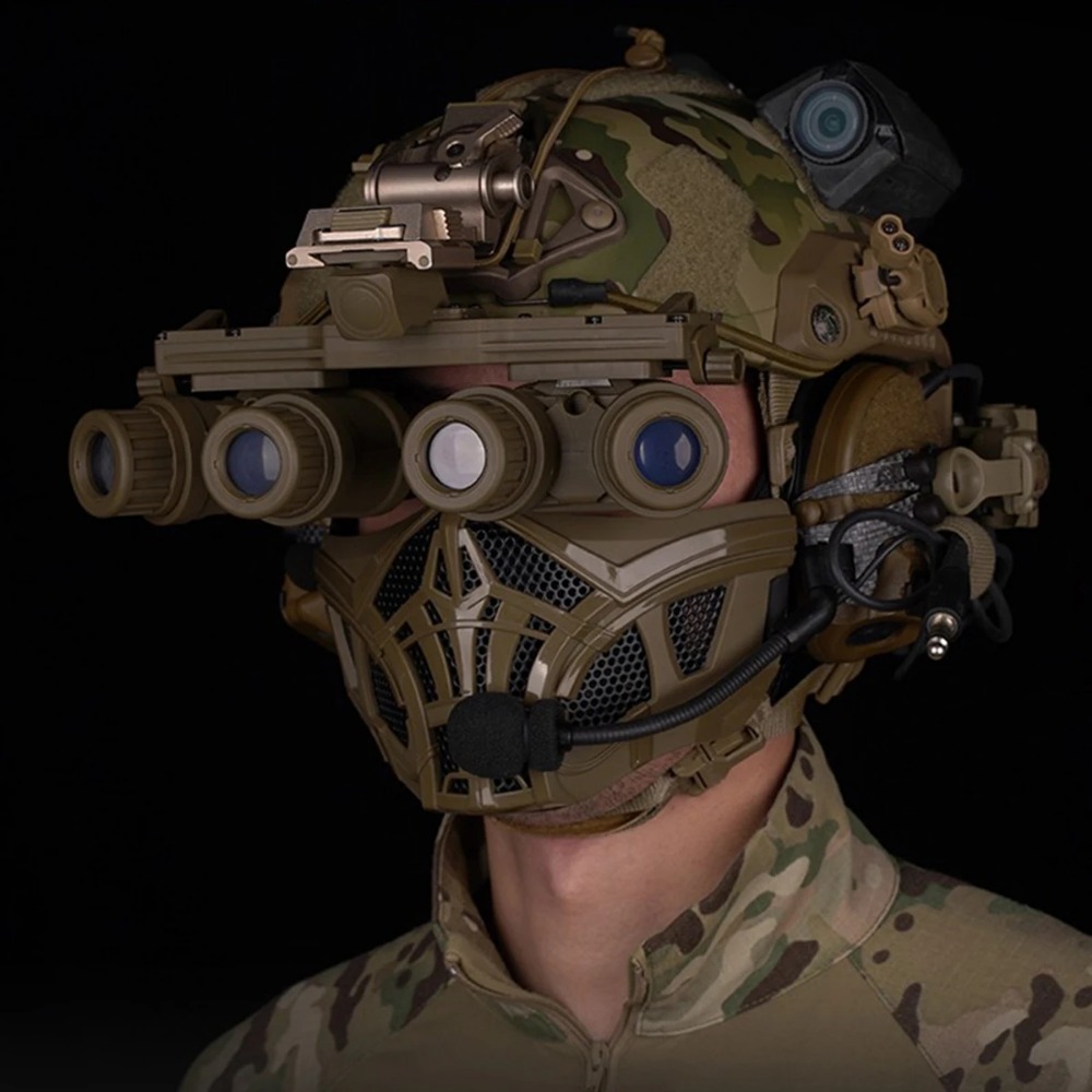 Tactical Airsoft Half Face Mas - Face Wash Mens review and price
