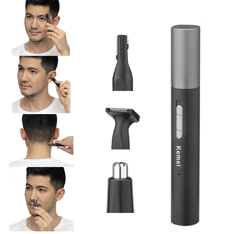 Kemei Pro Rechargeable Nose Ha - Men'S Grooming Scissors review and price