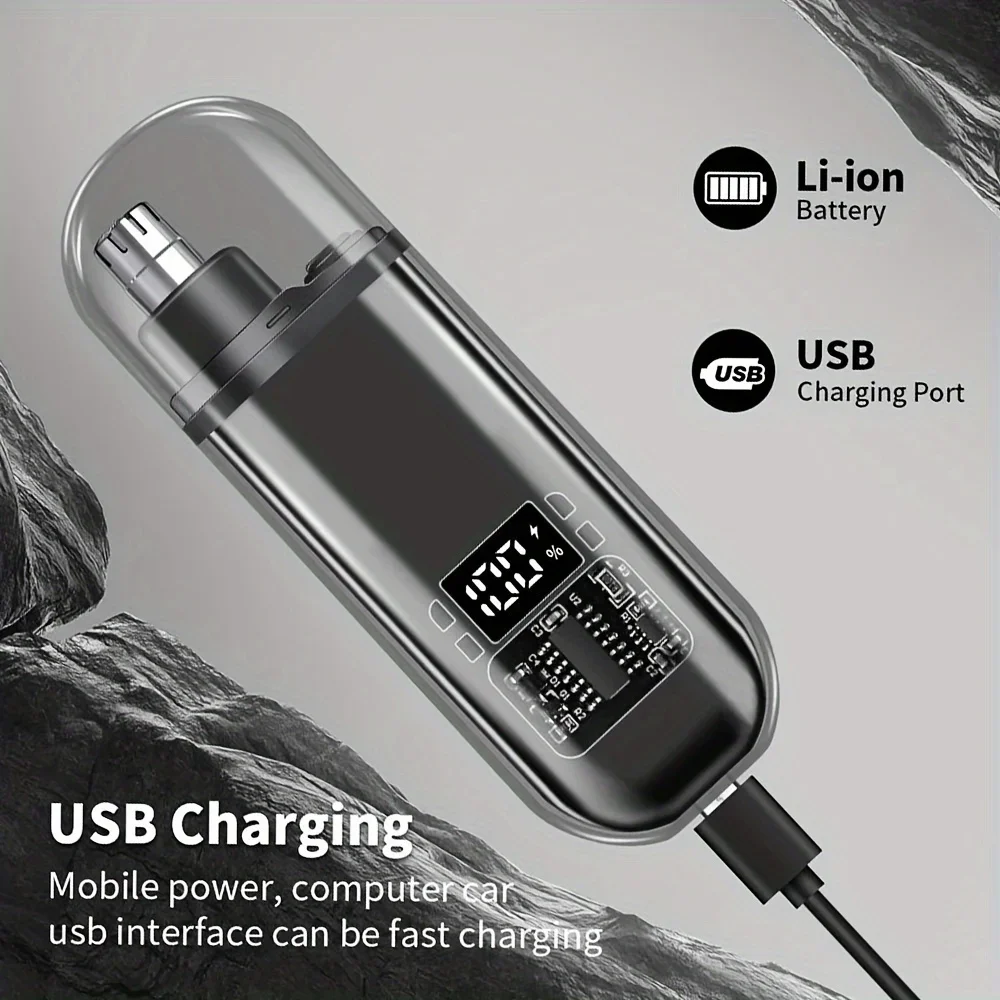 USB C Rechargeable Nose Ear Ha - Mens Grooming Kit Bag review and price
