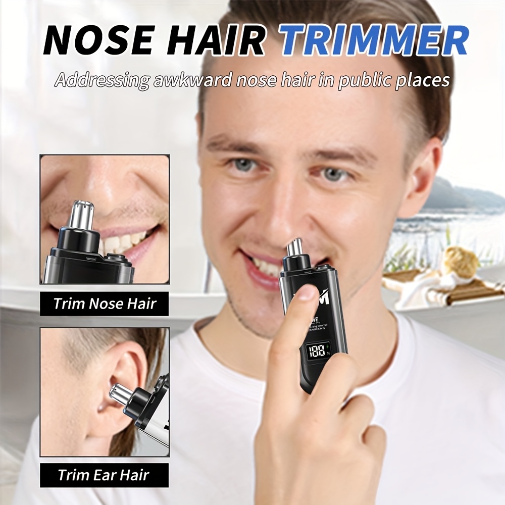 Portable Mini Nose Hair Trimme - Men'S Grooming Scissors review and price