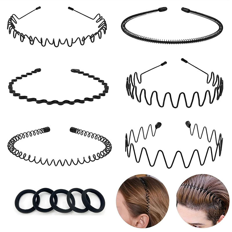 Unisex Metal Wavy Spring Hair  - Face Wash Mens review and price
