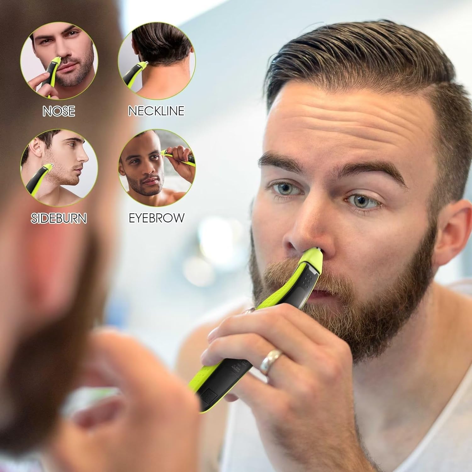 YUKU Nose Hair Trimmer Replace - Men'S Grooming Scissors review and price