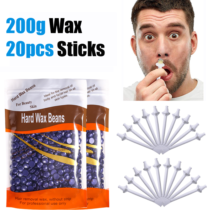 Wax bean Painless Nose Hair Wa - Mens Grooming Kit Bag review and price
