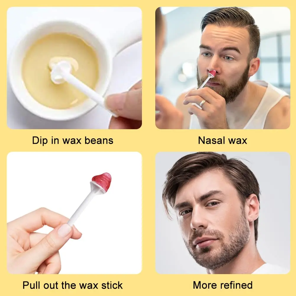 Portable Nasal Wax Kit 50g-500 - Mens Grooming Kit Bag review and price