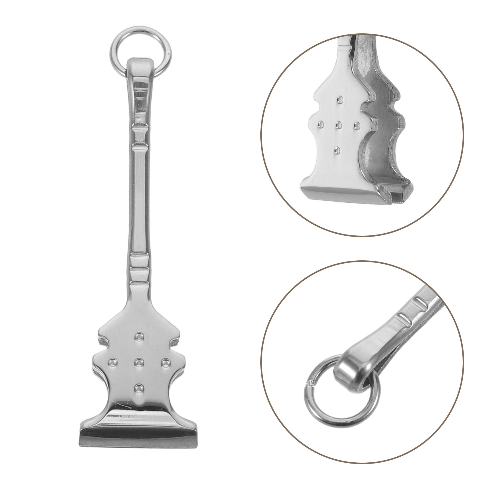 Guitar Shaped Stainless Steel  - Men'S Grooming Eyebrow Shape review and price