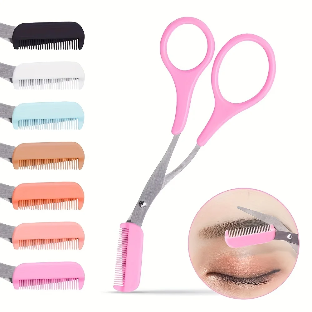 Eyebrow Trimmer Scissor With C - Men'S Grooming Eyebrow Shape review and price
